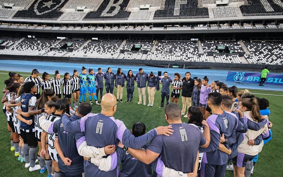 Botafogo feminino joga decisão no Nilton Santos. (Foto: Arthur Barreto/ Botafogo)