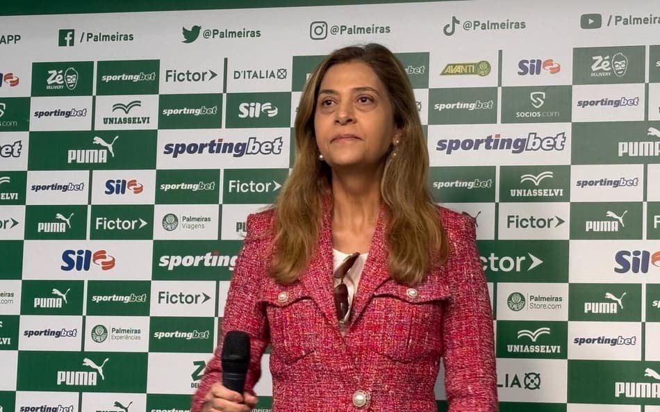 Leila Pereira, presidente do Palmeiras (Foto: Vitor Palhares/ Lance!)