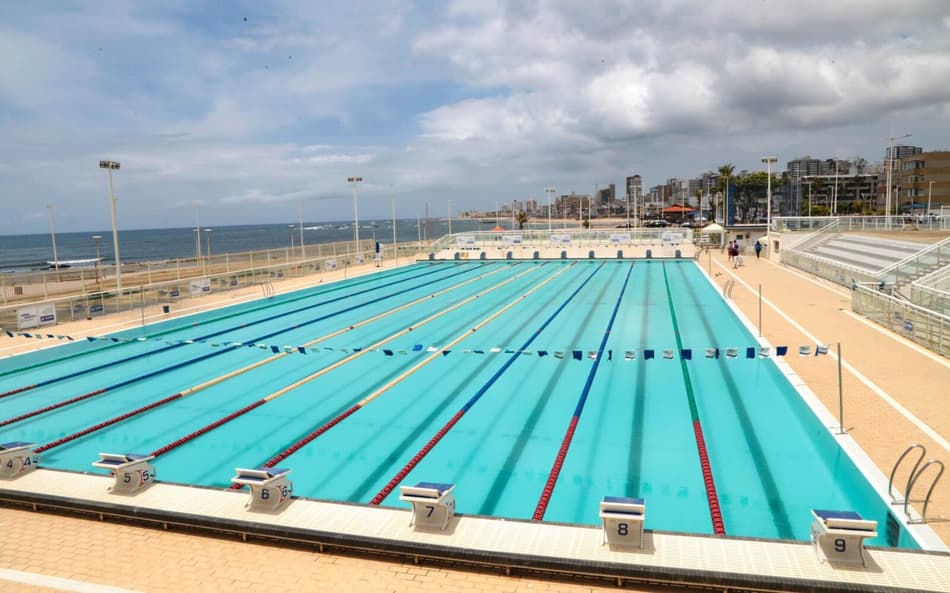 Piscina da Arena Aquática de Salvador (Foto: Bruno Concha/ Secom PMS)