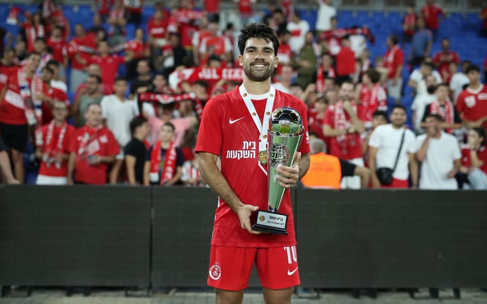 Dudu durante passagem por Israel (Foto: Arquivo Pessoal)