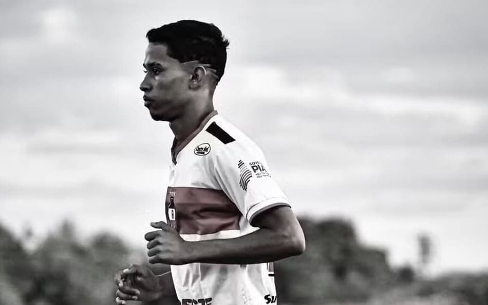 Atleta da base do River-PI é morto dentro de escola em Teresina (Foto: Reprodução/ Instagram)