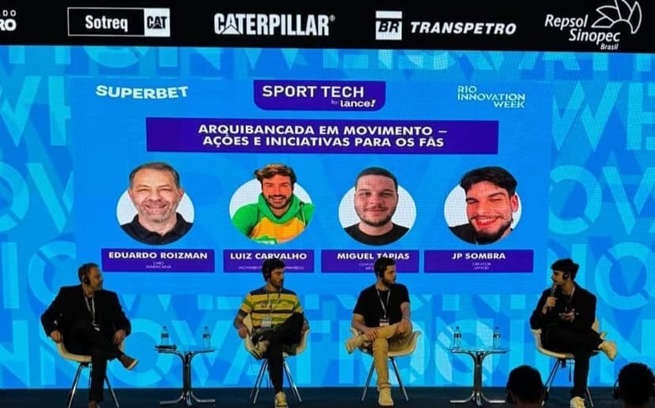 Palco Sport Tech by Lance! na Rio Innovation Week