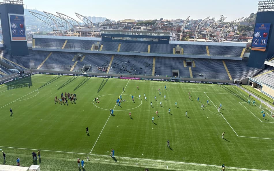 Arena Barueri recebe Palmeiras e Flamengo pelo Brasileirão Feminino. (Foto: Giselly Corrêa/Lance!)
