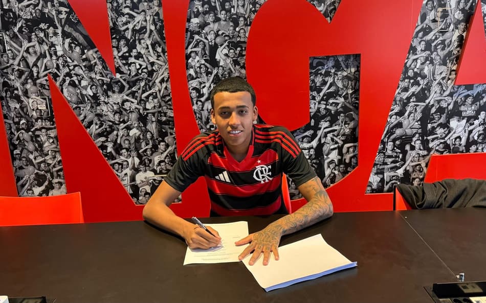 Kaio Jr é o novo reforço da base do Flamengo (Foto: Arquivo Pessoal)