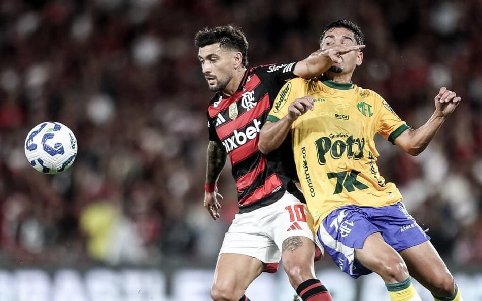 Arrascaeta em Flamengo x Mirassol (Foto: Gilvan de Souza / Flamengo)