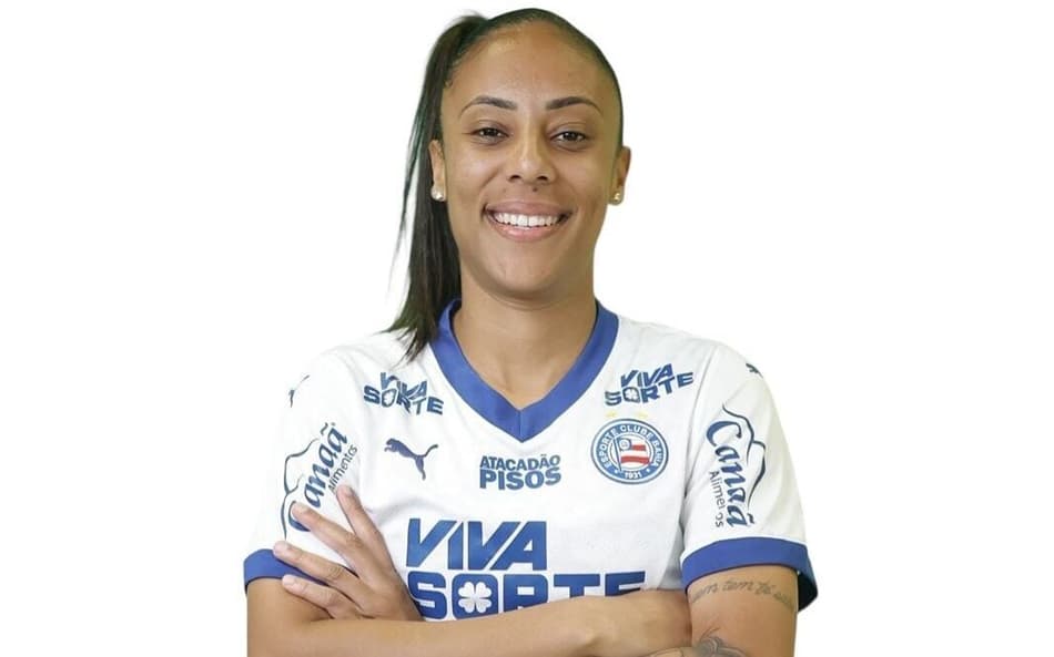 Isa Fernandes é a nova lateral do Bahia. (Bahia/Divulgação)