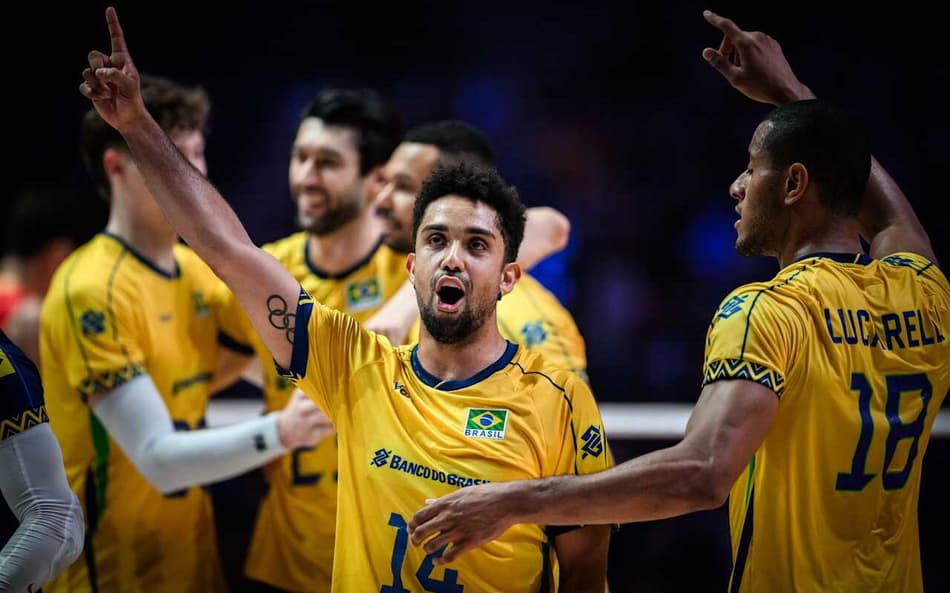 Brasil voltou à semifinal da VNL após três edições