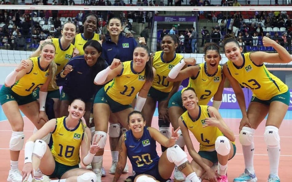 Vôlei: Brasil chega à final do Pan Júnior e busca bicampeonato; veja onde assistir