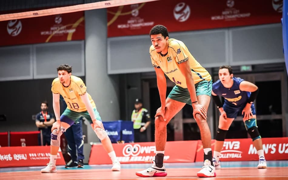 Assista ao vivo Brasil x Cuba, pelo Mundial Sub-21 de vôlei masculino