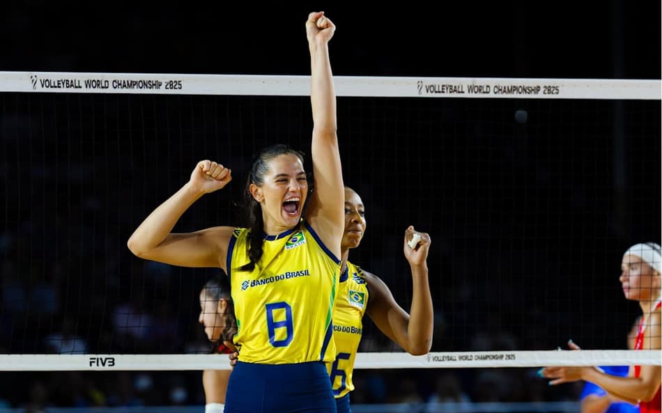 Brasil nas oitavas do Mundial de vôlei feminino; veja chaveamento e horário
