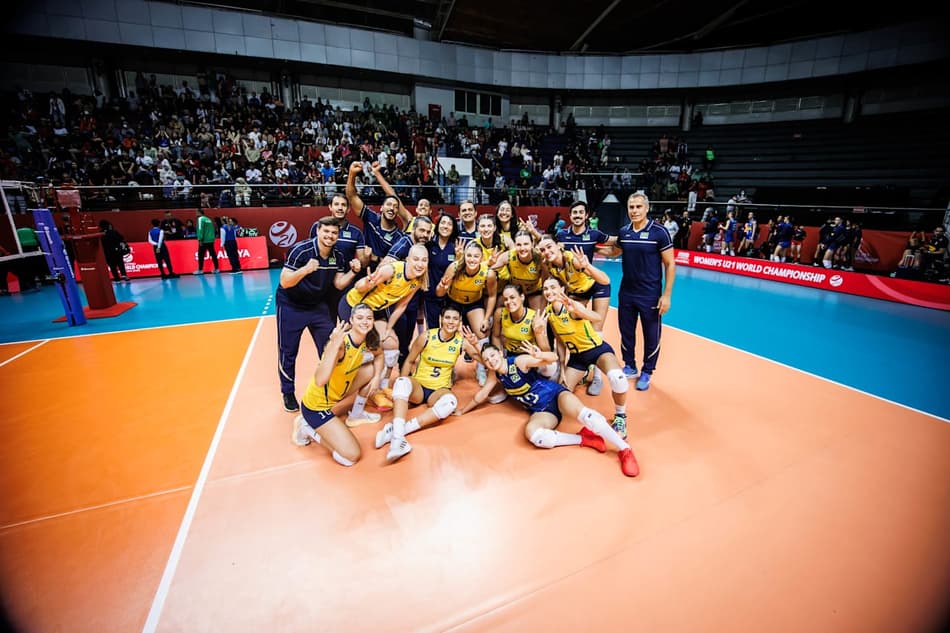 Brasil conquista 3° lugar no Mundial de vôlei Sub-21; veja fotos!