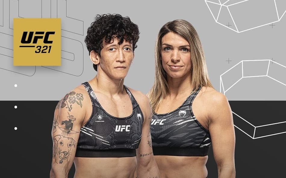 Jandiroba vs Dern - duelo de brasileras no UFC (Foto: Reprodução Instagram UFC)