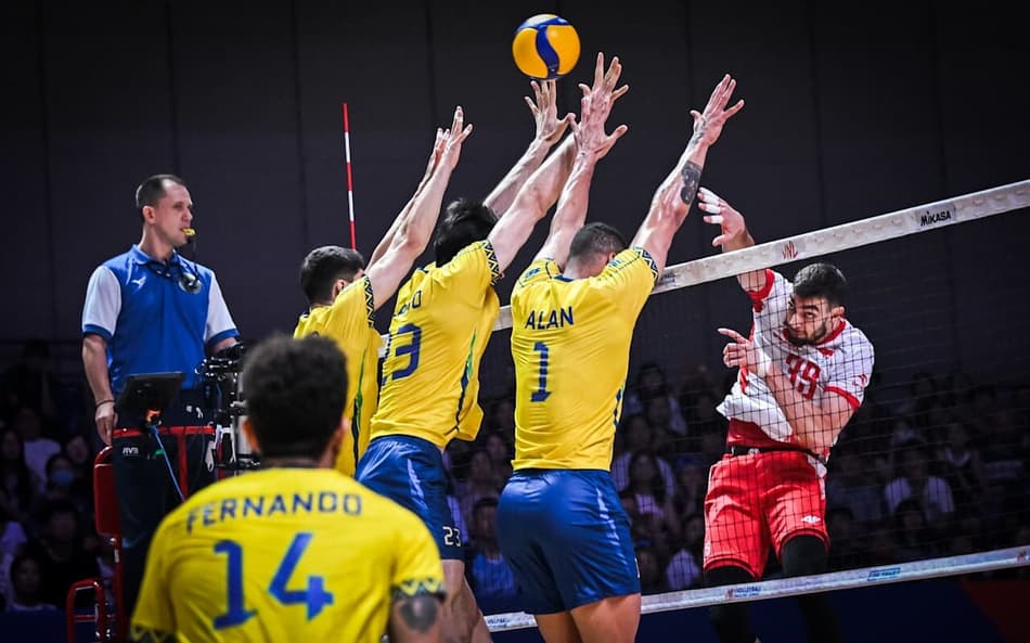 Polônia foi algoz do Brasil na Liga das Nações de Vôlei