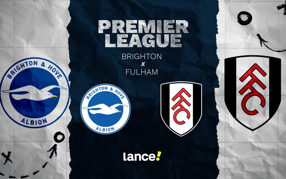 Brighton x Fulham: onde assistir à primeira rodada da Premier League (Foto: Arte/Lance!)