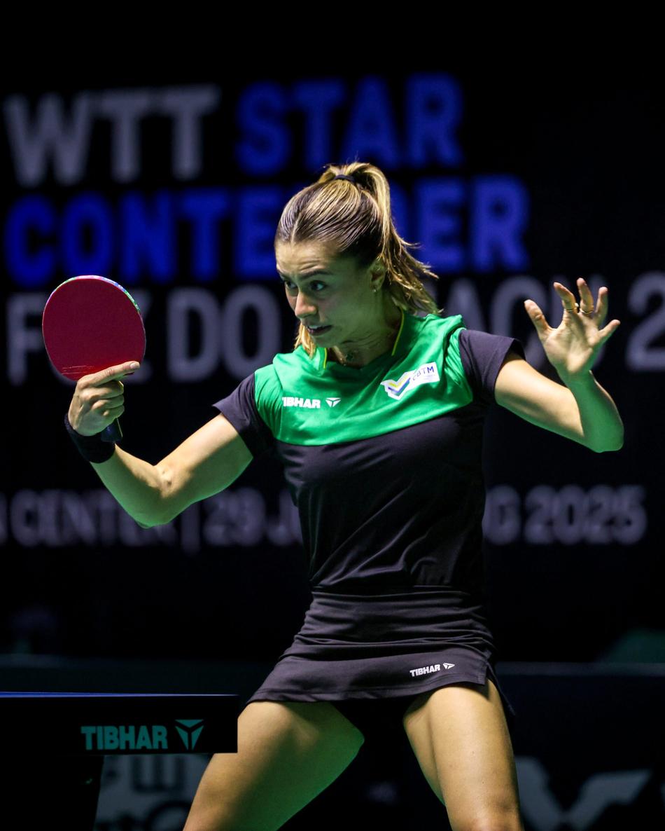 Bruna Takahashi se despediu nas quartas de final (Foto: Abelardo Mendes Jr/ CalderanoTM @abelardomendesjr