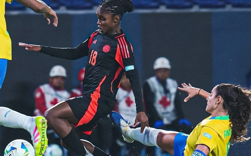 Brasil e Colômbia duelam pela Copa América Feminina. (Foto: Colômbia/Divulgação)