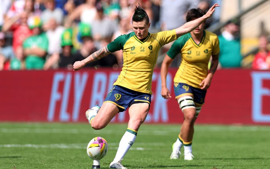 Brasil na Copa do Mundo de Rugby . Foto: Morgan Harlow/World Rugby