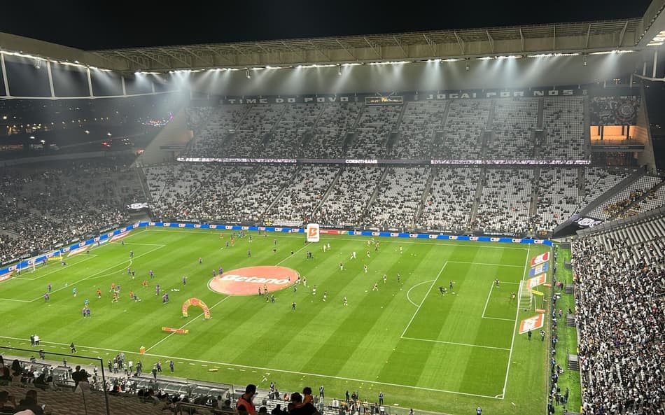 Neo Química Arena recebe Corinthians x Novorizontino