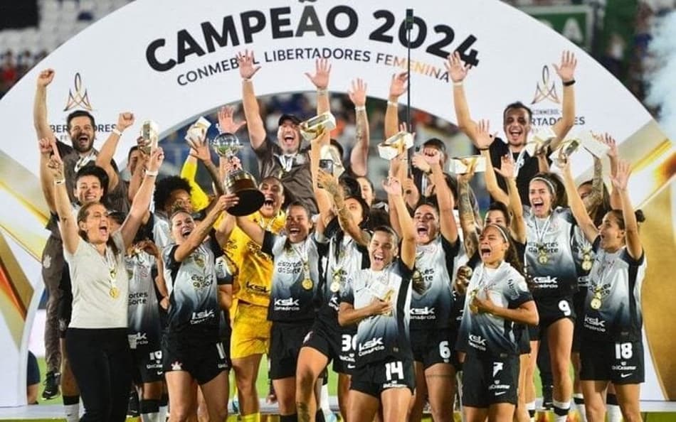 Corinthians foi o campeão da Libertadores Feminina de 2024