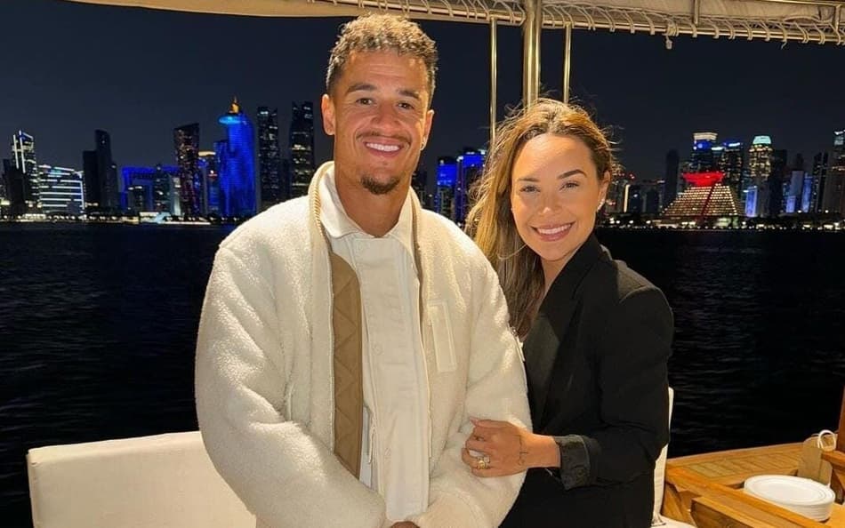 Esposa de Coutinho será musa de escola de samba no Rio de Janeiro