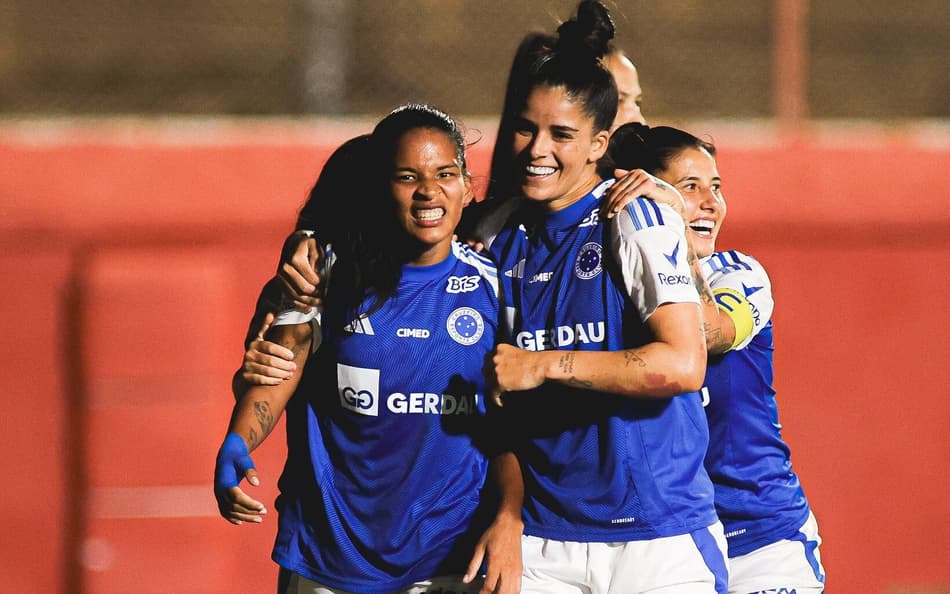 Cruzeiro encerra primeira fase líder do Brasileirão feminino. (Foto: Gustavo Martins/ Cruzeiro)