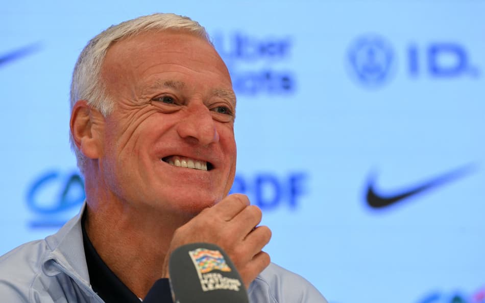 Didier Deschamps, treinador da França (Foto; Nicolas Tucat/AFP)