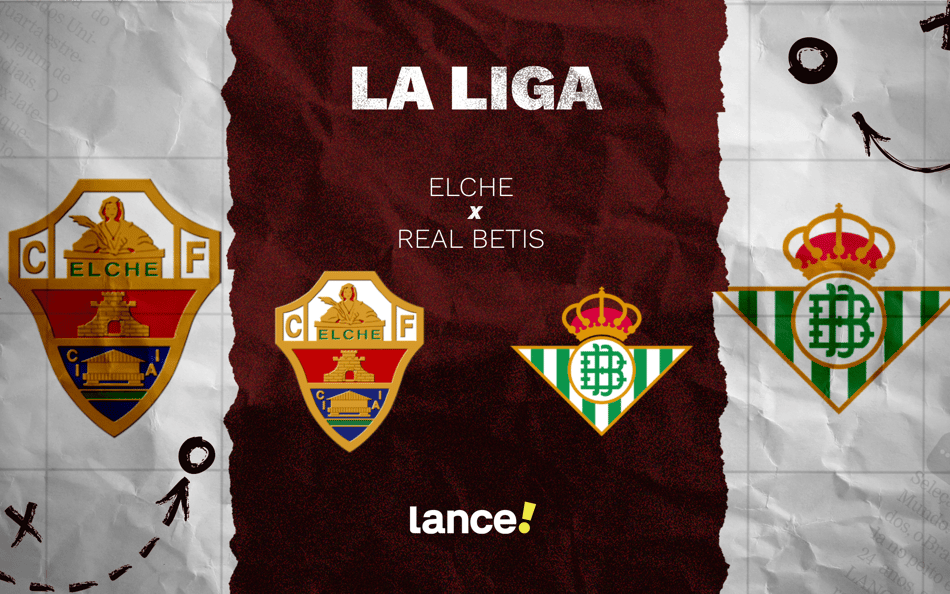 Elche x Real Betis: onde assistir à primeira rodada de La Liga (Foto: Arte/Lance!)