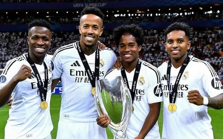 Vini Jr, Militão, Endrick e Rodrygo