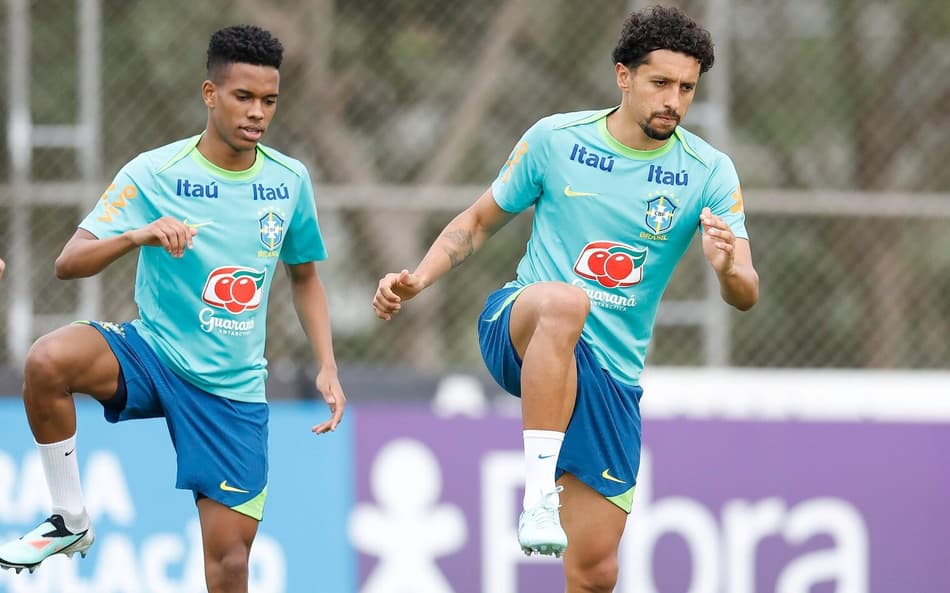 Treino da Seleção Brasileira