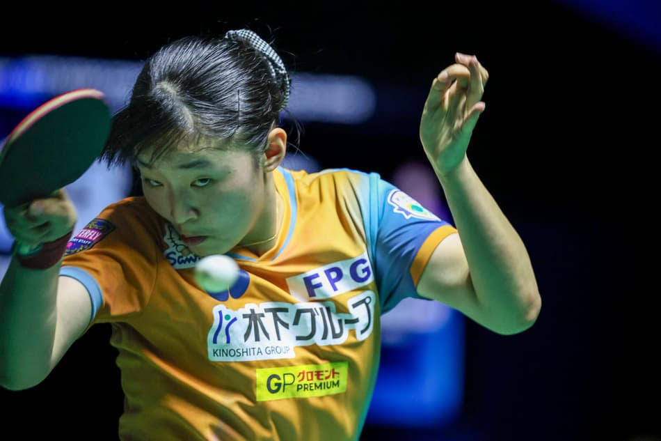 A japonesa Miwa Harimoto é a sétima do ranking mundial (Foto: Abelardo Mendes Jr/ CalderanoTM)