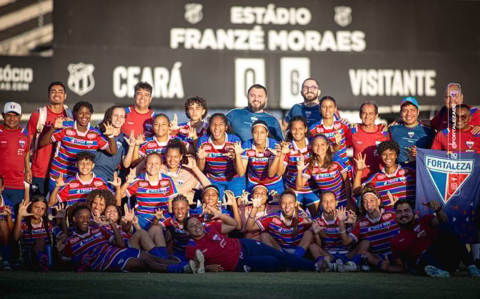 Fortaleza mantém categorias de base de futebol feminino. (Foto: João Moura / Fortaleza EC)