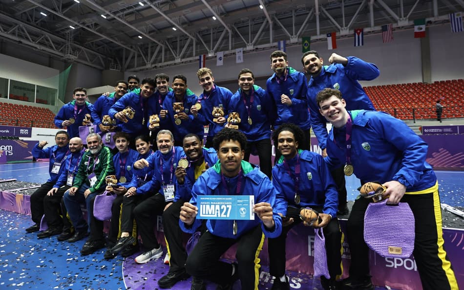 Handebol masculino foi ouro do Pan Júnior