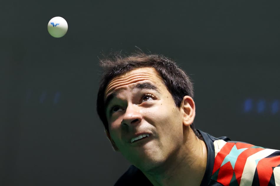 Imagens de Hugo Calderano no WTT de Foz do Iguaçu