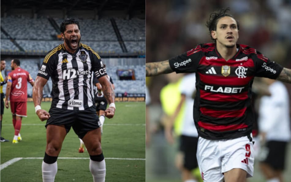 Atlético-MG x Flamengo: Hulk e Pedro puxam ranking dos jogadores mais decisivos do Brasil