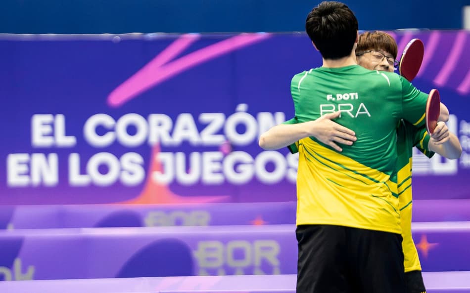Leonardo Iizuka e Felipe Doti conquistaram dois ouros no Pan Júnior