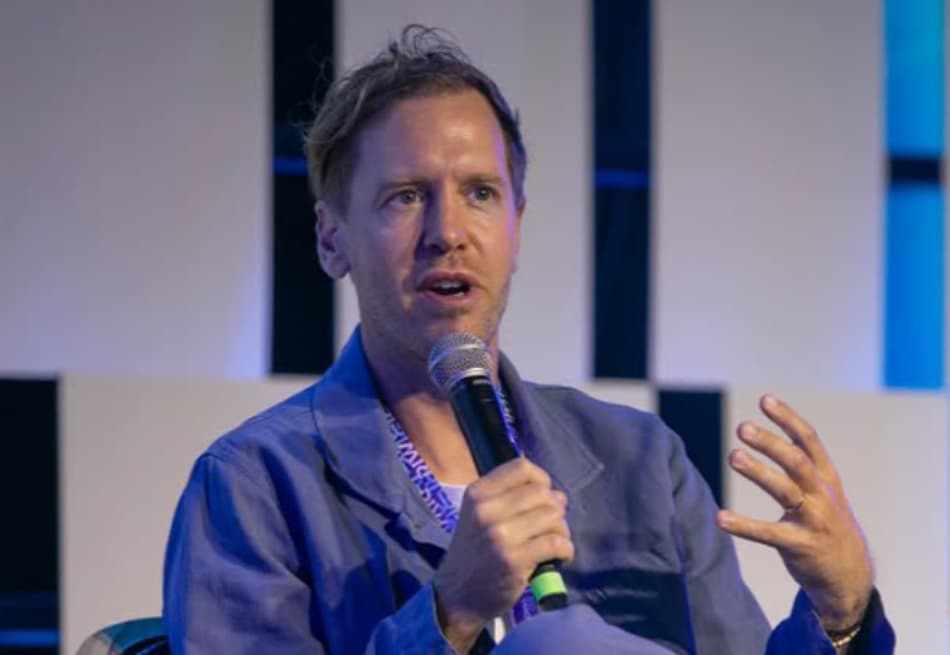 O ex-piloto alemão Sebastian Vettel no Rio Innovation Week (Divulgação)