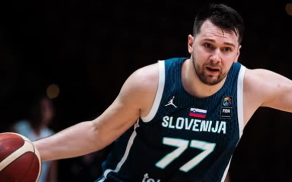 Doncic em ação pela seleção da Eslovênia (Reprodução)