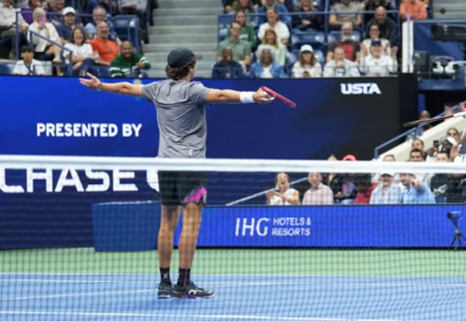 João Fonseca e Juan Martin Del Potro (Divulgação/USTA)