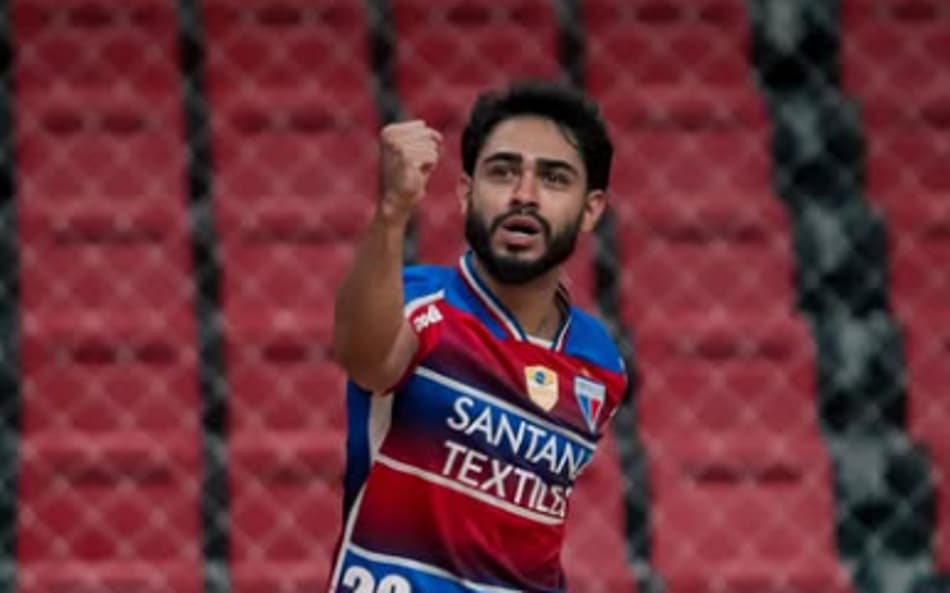 Matheus é uma das esperanças de gols do Fortaleza (Foto: Felipe Honorato/FEC)