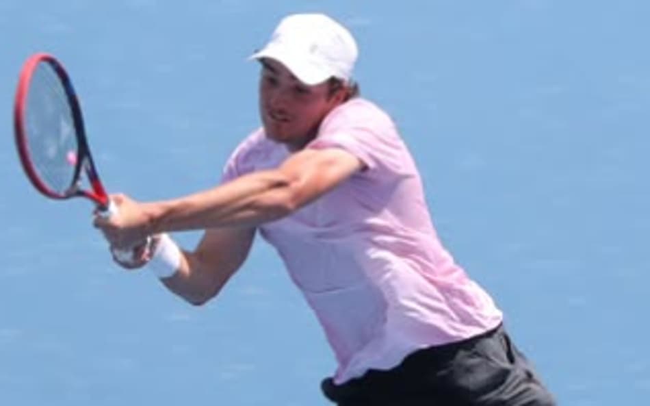 João Fonseca na vitória na estreia de Cincinnati (Andrew Eichenholz/ATP)