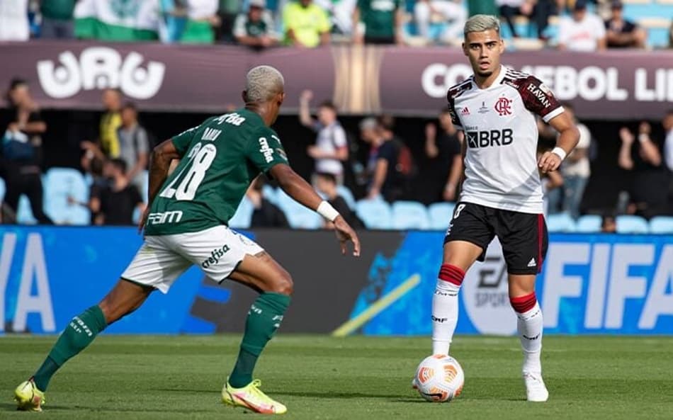 Palmeiras x Flamengo - Andreas Pereira