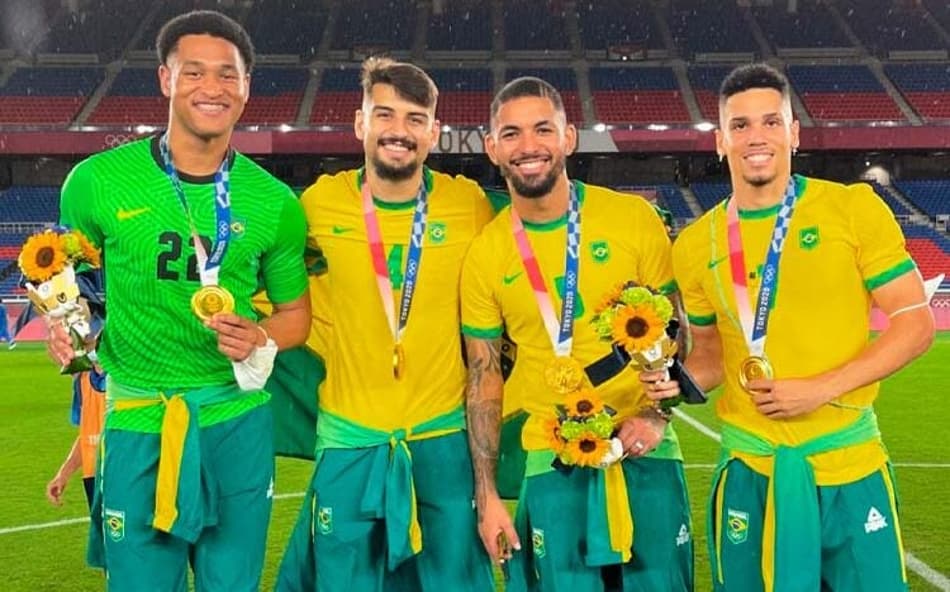 Lucão, Ricardo Graça, Paulinho e Douglas Luiz