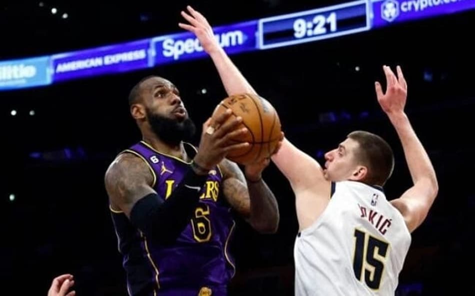 LeBron James Nikola Jokic