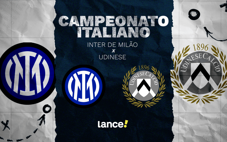 Inter de Milão x Udinese: onde assistir e prováveis escalações pelo Campeonato Italiano