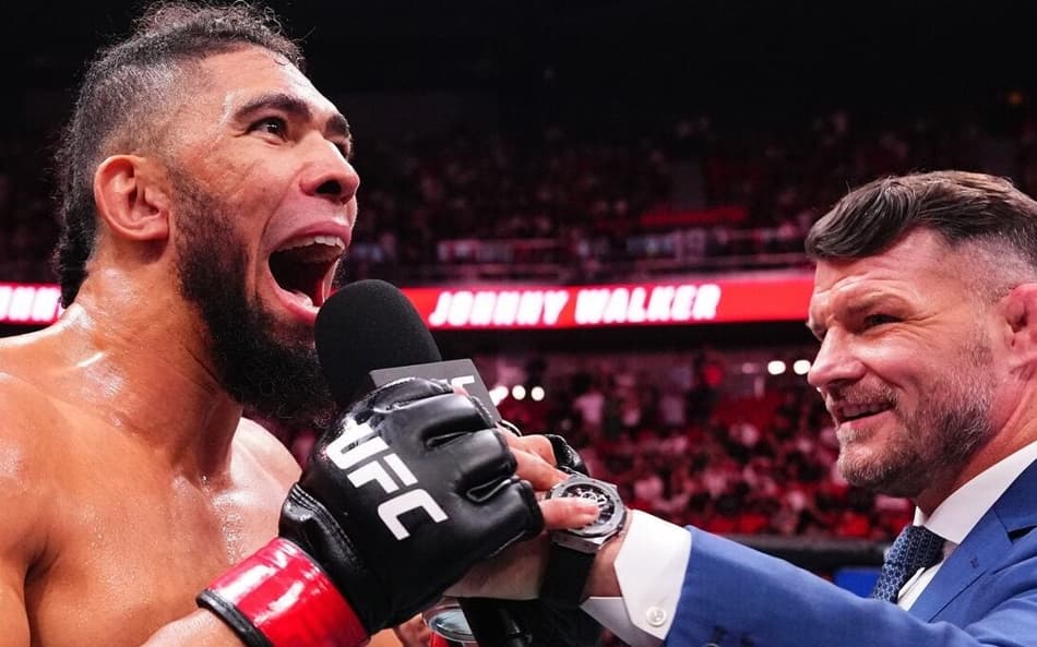 Johnny Walker venceu no UFC Xangai (Foto: Reprodução Instagram UFC Brasil)