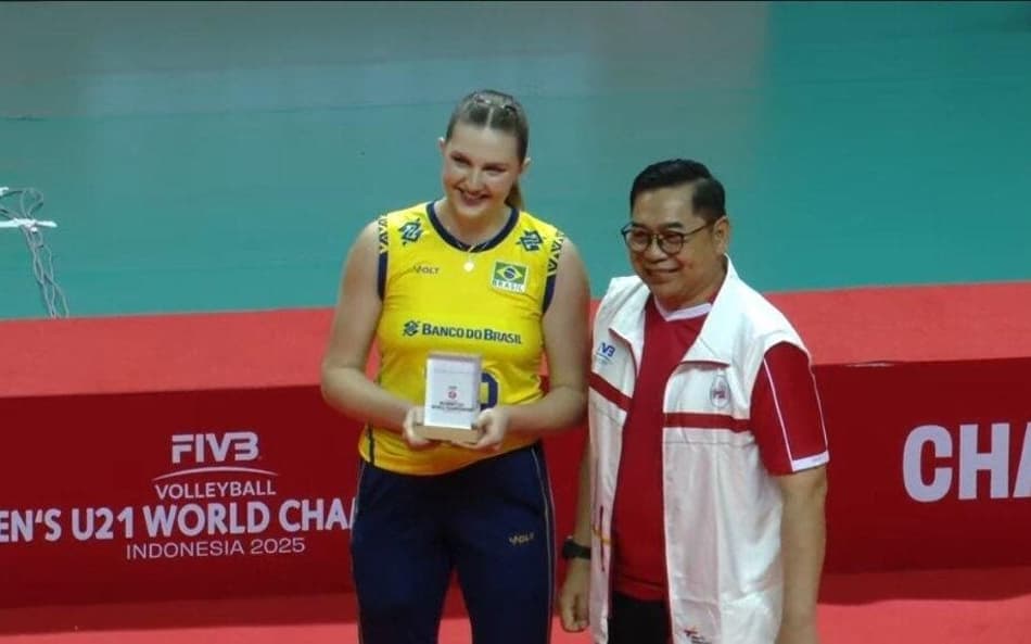 Central do Brasil é eleita melhor do Mundial de vôlei Sub-21; veja seleção