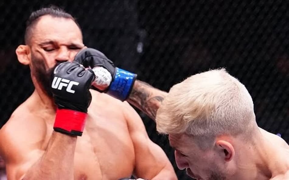 Michel Pereira perdeu no UFC Xangai (Foto: Reprodução Instagram UFC)
