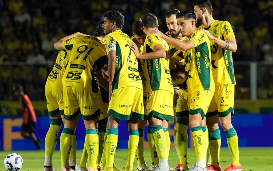 Time do Mirassol (Foto: JP Pinheiro / Agência Mirassol)