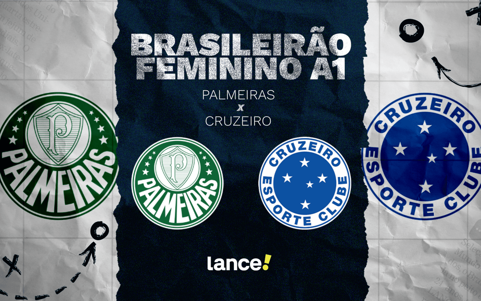 Palmeiras e Cruzeiro se enfrentam pela semifinal do Brasileirão Feminino A1