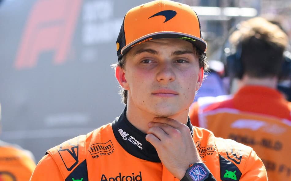 Oscar Piastri, da McLaren, no GP da Holanda na F1 2025 (Foto: JOHN THYS / AFP)